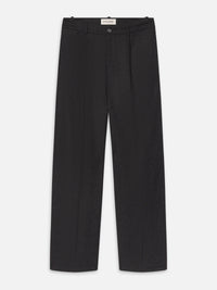 PINSTRIPE WIDE LEG TROUSERSDARK GREY