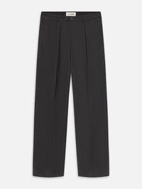 WOOL TROUSERSGREY MELANGE