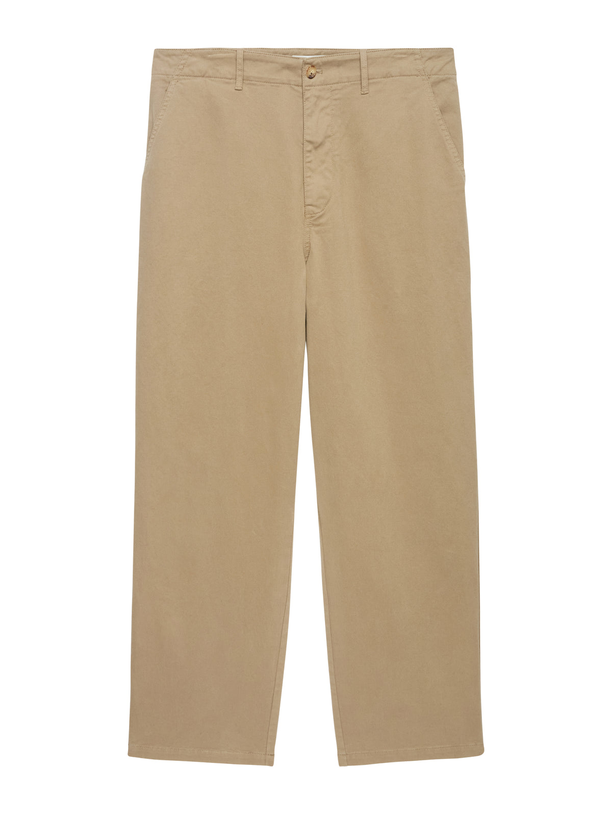 COTTON CHINO PANTSFRENCH BEIGE