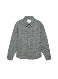 TWEED OVERSHIRTGREY MELANGE