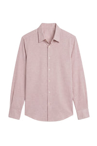 Fine-striped shirt - Pink