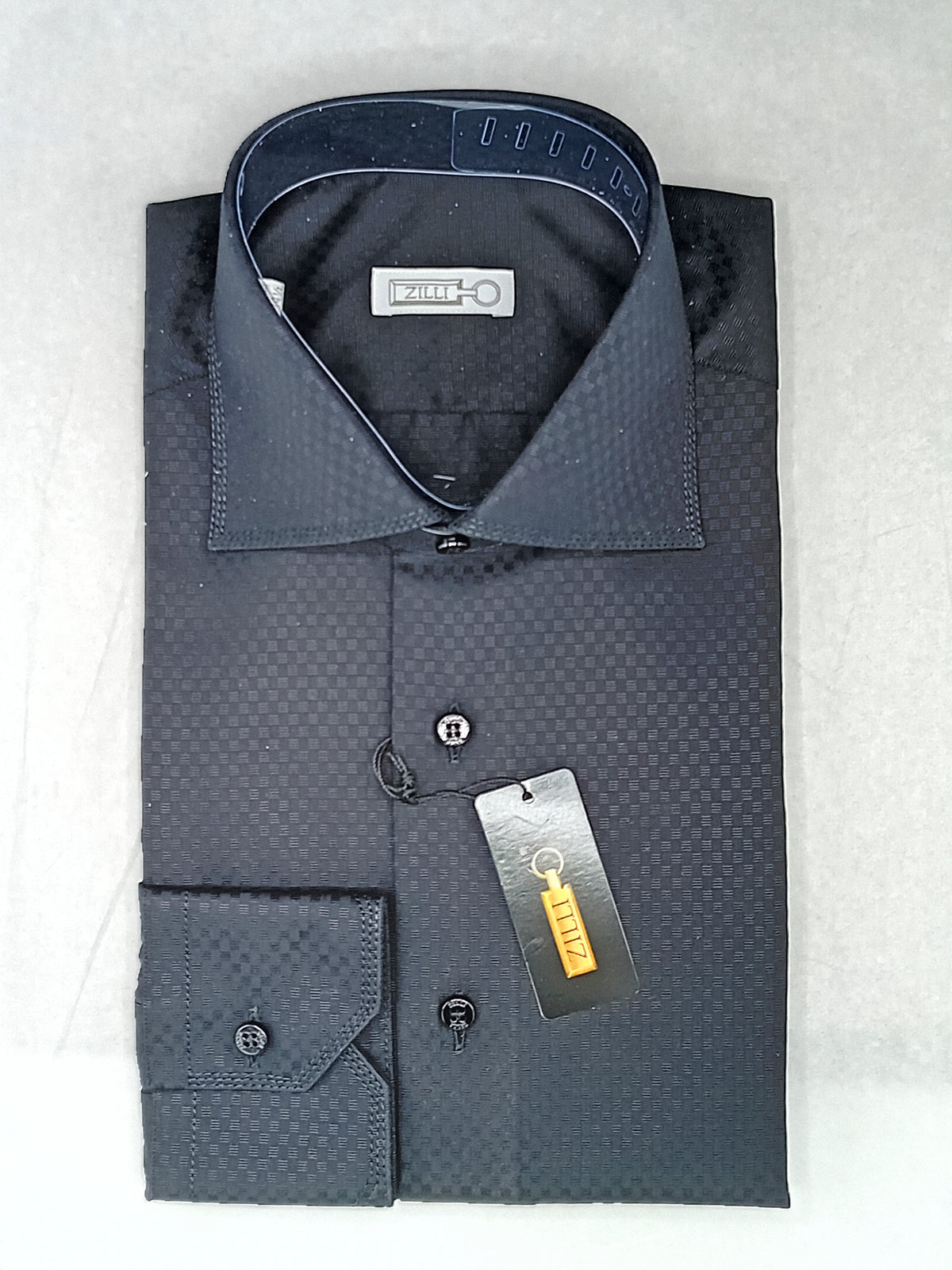 Chemise à carreaux ton sur ton - No color