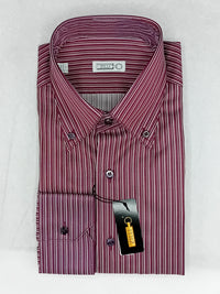 Chemise manches longues à rayures - No color