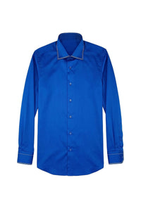 Chemise à détails surpiqués - No color