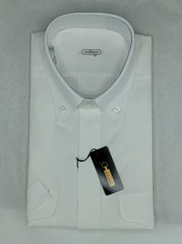 Chemise à manches courtes en lin - No color