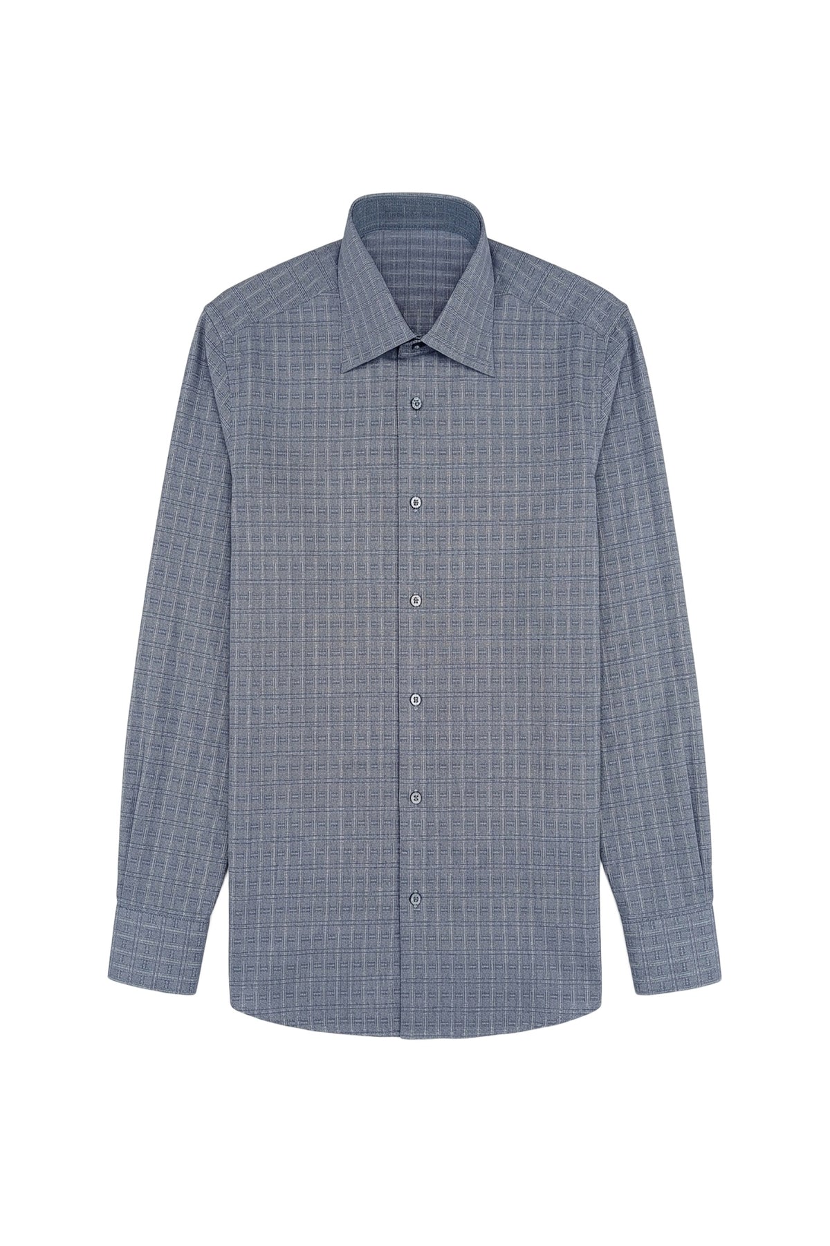 Chemise à carreaux et manches longues - No color