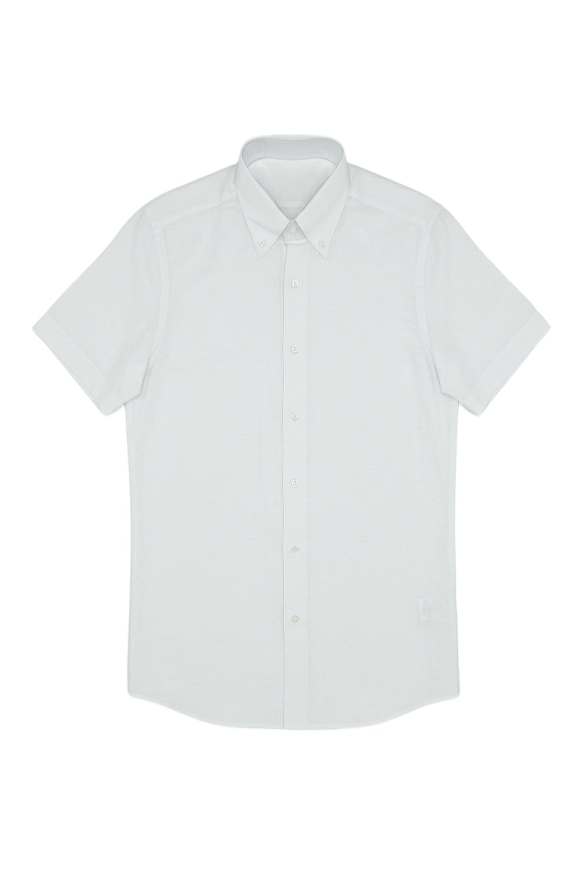 Chemise ajustée à manches courtes - No color