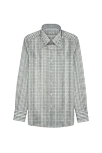 Chemise à motifs en soie - No color