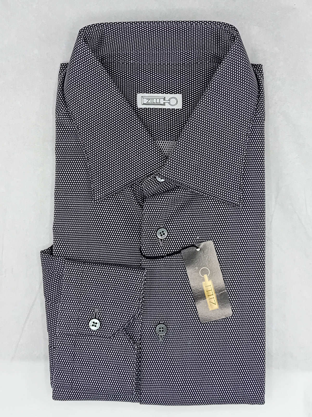 Chemise à pois et manches longues - No color