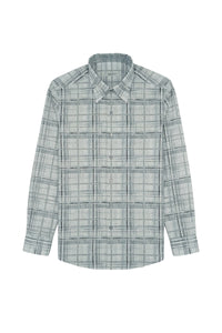 Contrast-striped shirt - Grey