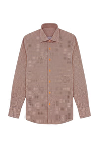 Chemise à motifs bicolores - No color