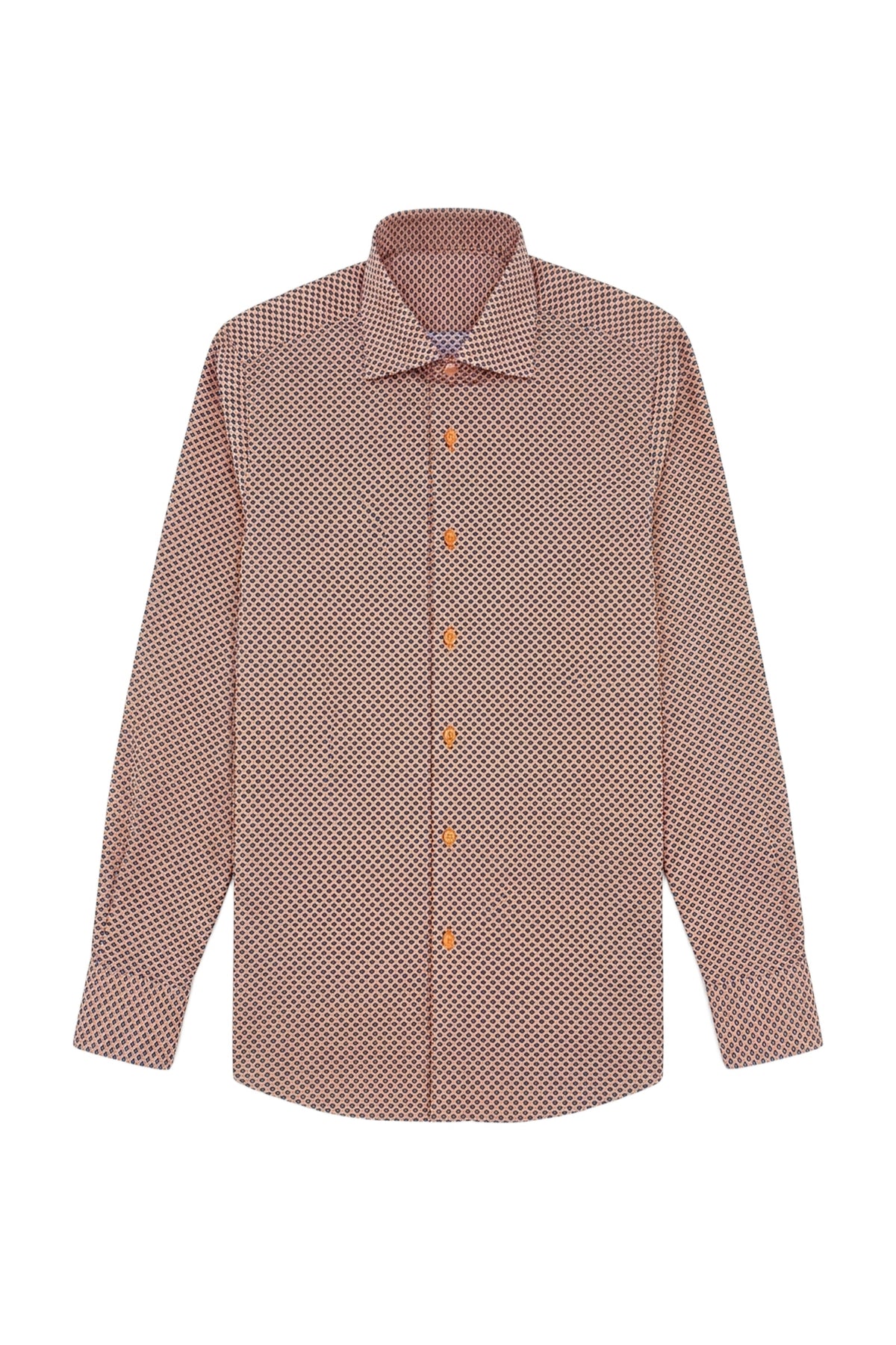 Chemise à motifs bicolores - No color
