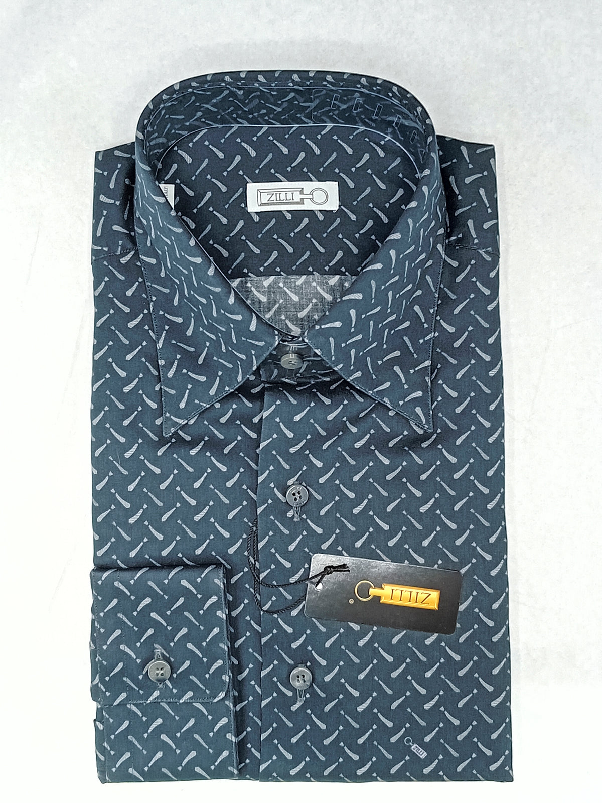 Chemise à motifs cravates - No color