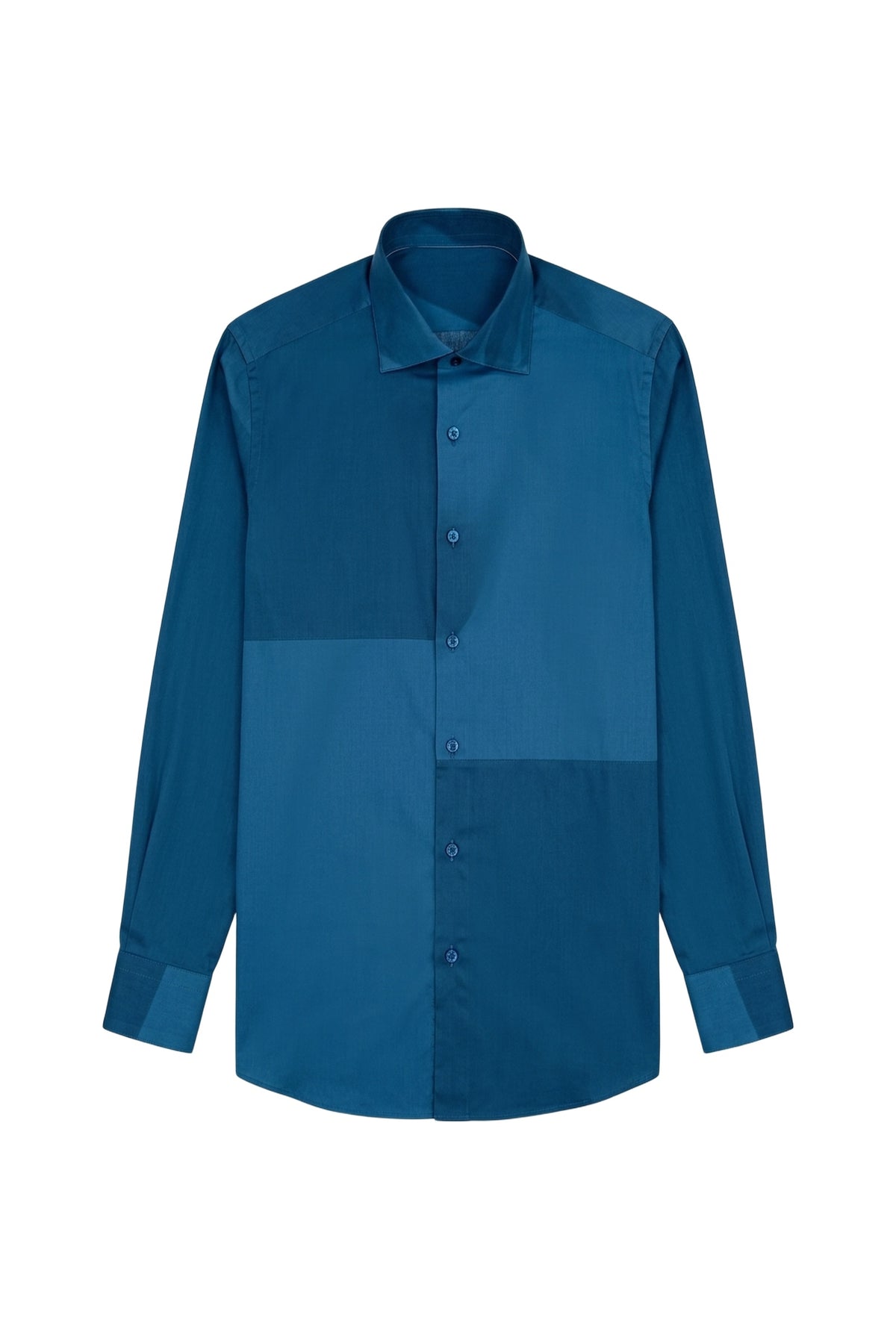 Chemise à motifs délavé - No color