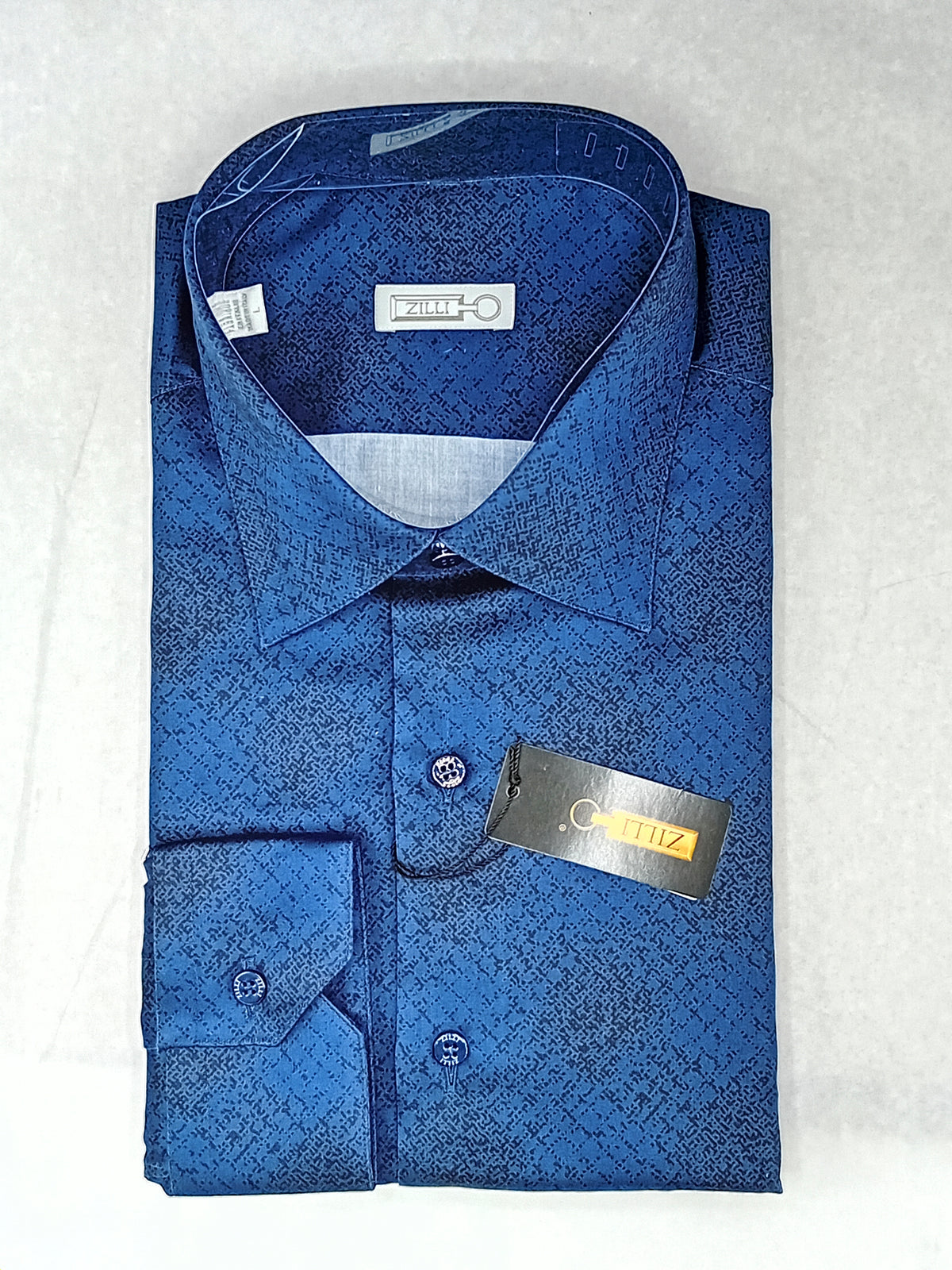 Chemise à motifs géométriques - No color