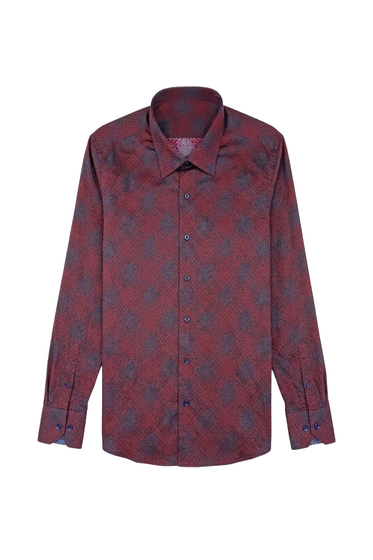 Chemise à carreaux constrastés - No color