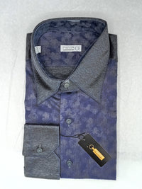Chemise à col et épaules contrastées - No color