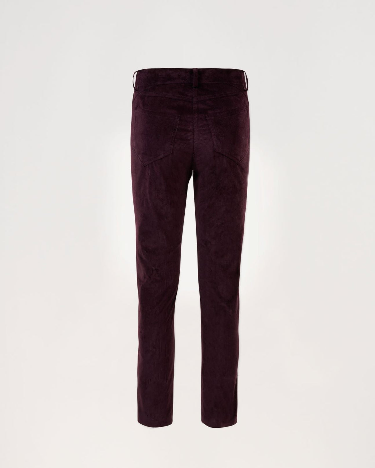 Pantalon velours cotele - Grenat