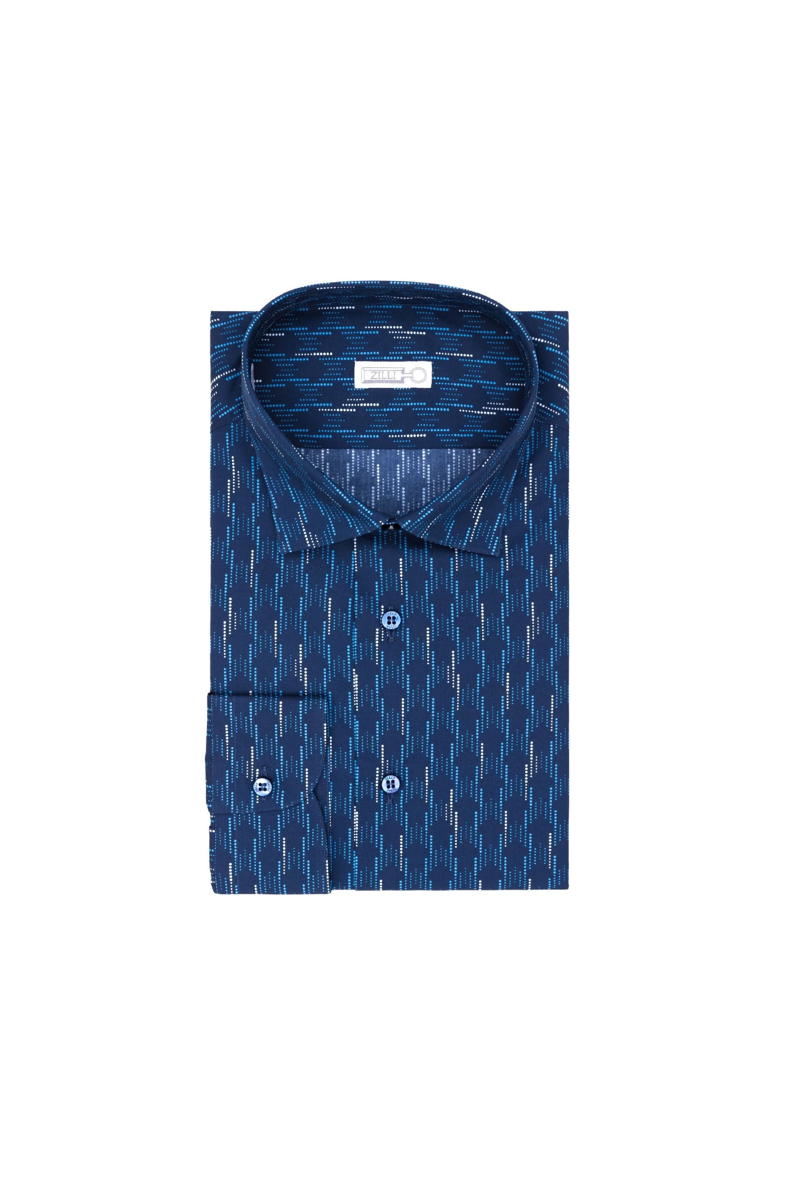 Chemise à motif pois - Multicolore