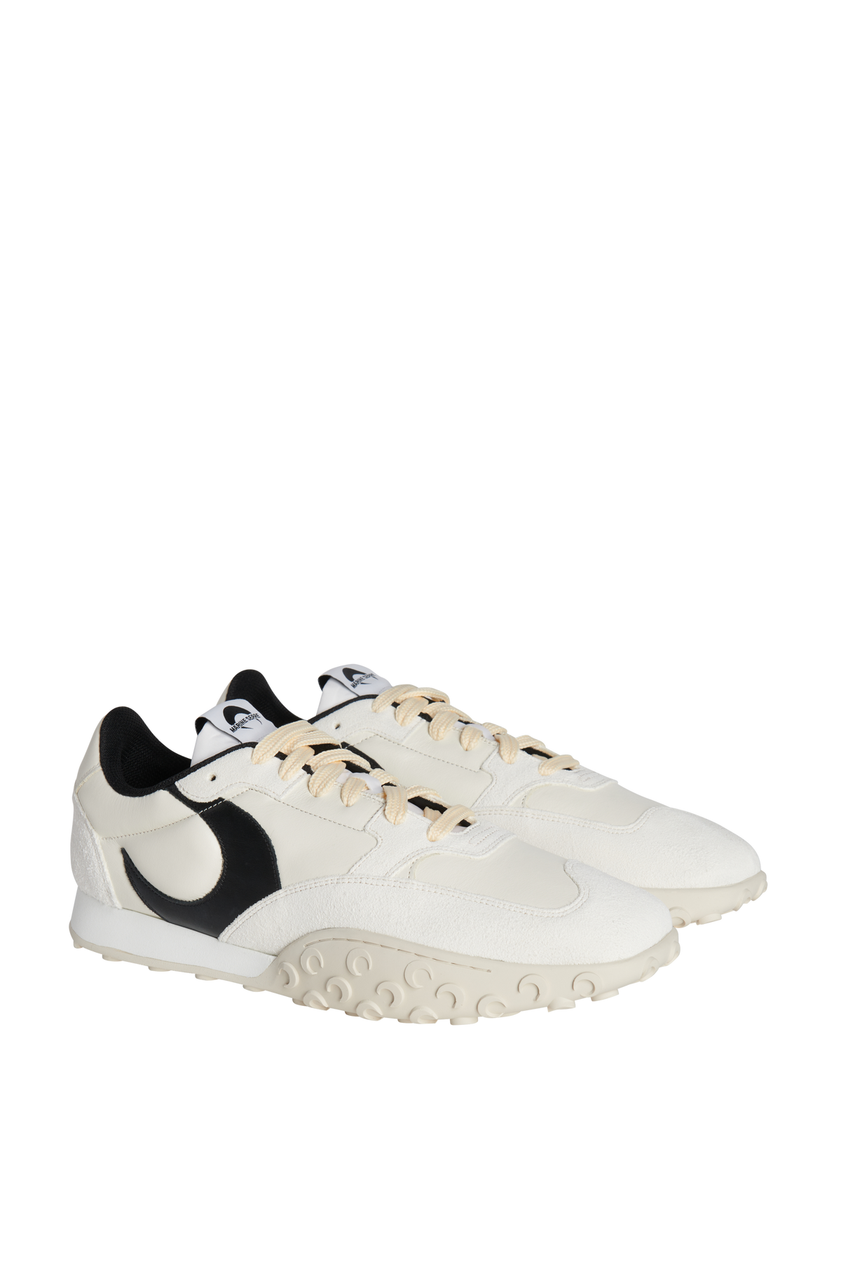 Sneakers basses en cuir - White