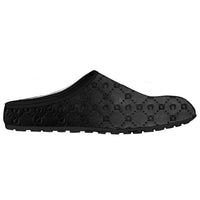 Moonogram Embossed Leather Ms Slip - Noir