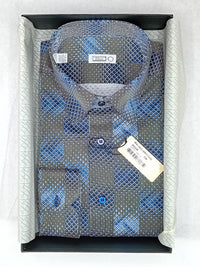 Chemise à carreaux constrastés - No color