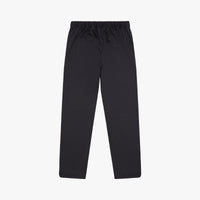 Pantalon décontracté à effet chiné en laine - Dark Navy