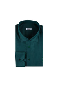 Chemise à motif texturé - Vert