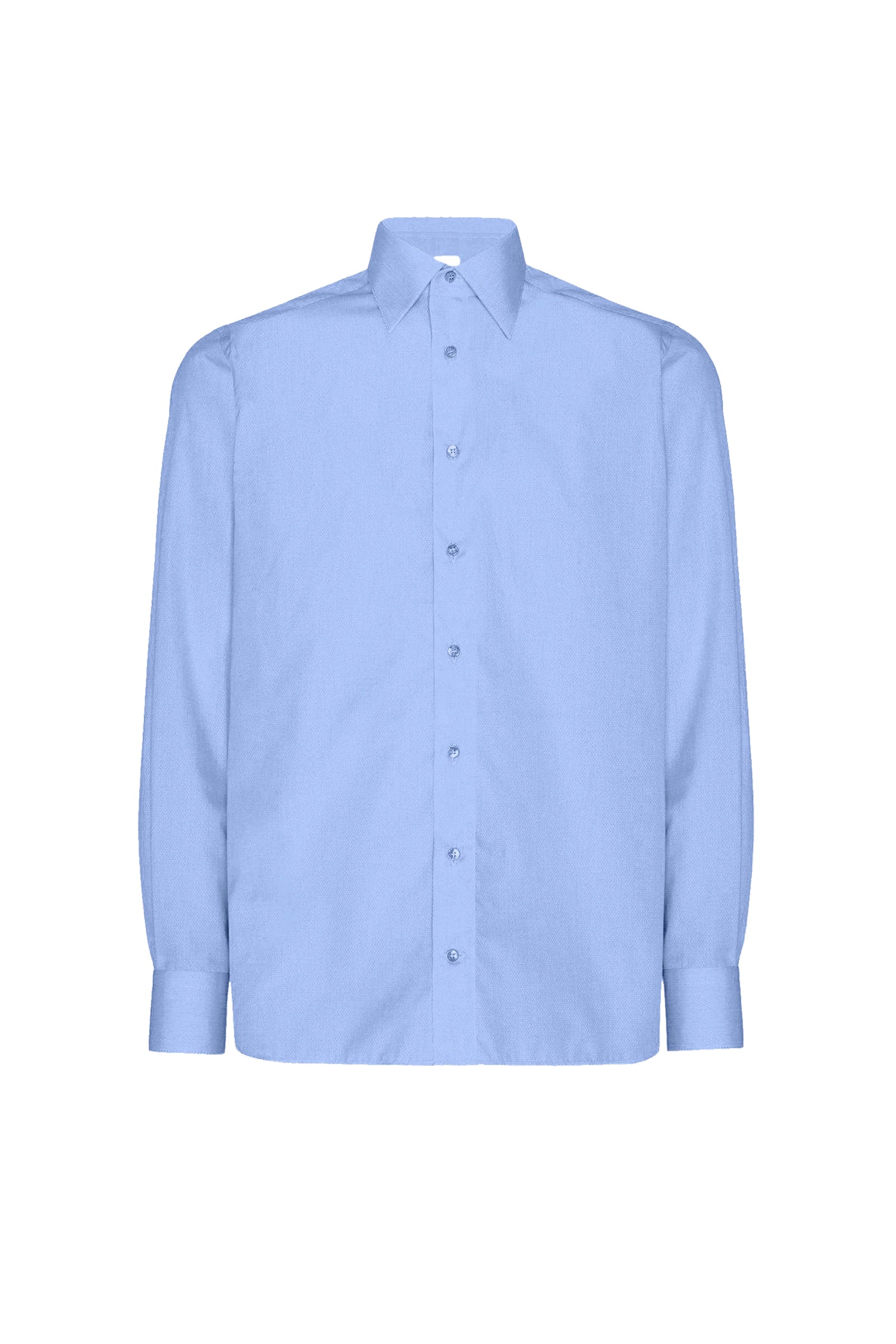 Chemise à boutons irisée - Bleu