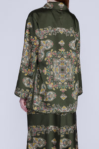 CHEMISE DÉCOLLETÉE EN V AVEC BOUTONS