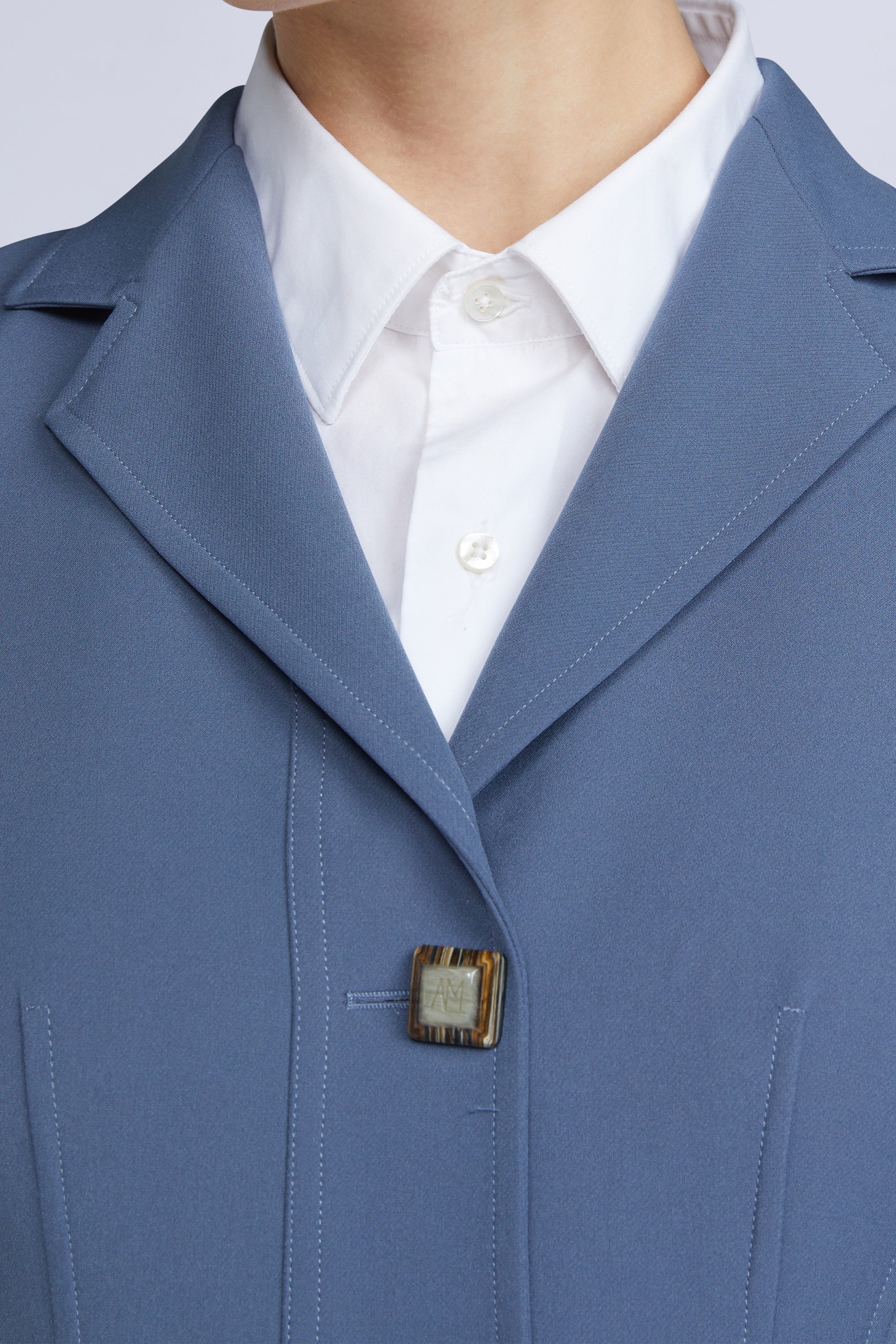 Veste ajustée - Azzurro Polvere