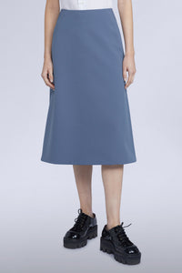 Jupe cloche - Azzurro Polvere