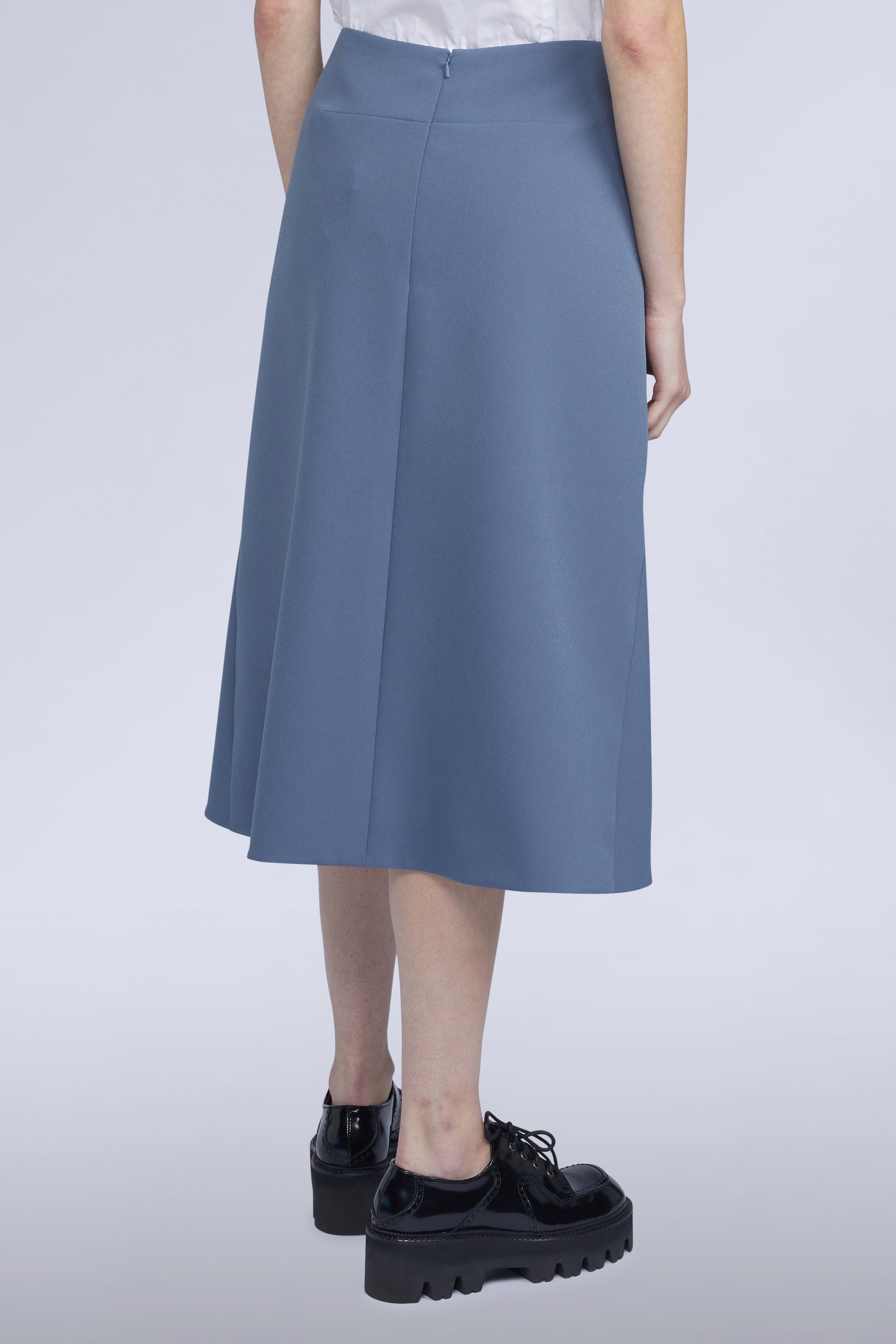 Jupe cloche - Azzurro Polvere