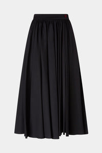 JUPE MIDI EN SOIE