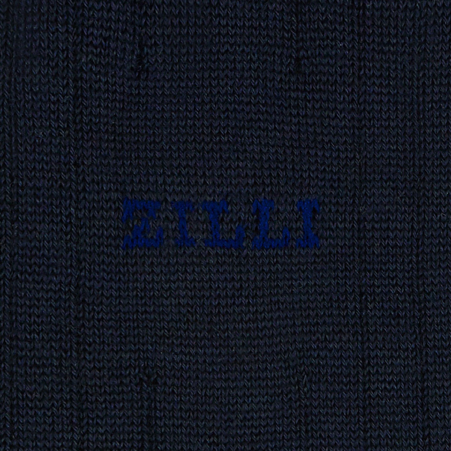 Chaussettes à côtes ton sur ton - Bleu