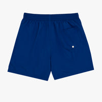 Short de bain à taille élastiquée - Bleu