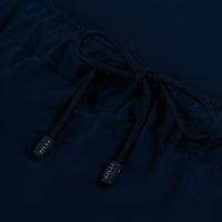 Short de bain à cordon de serrage satiné - Bleu