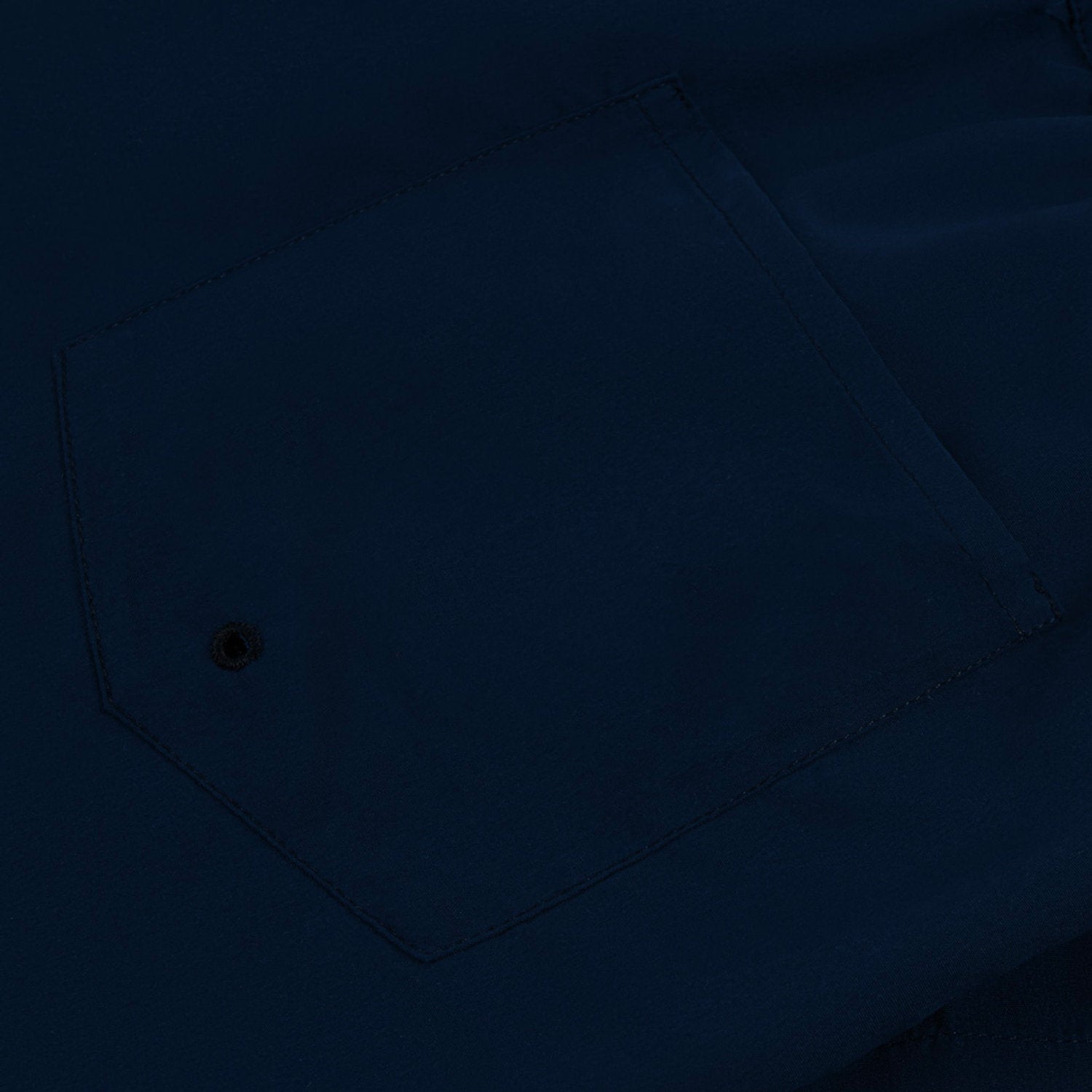 Short de bain à cordon de serrage satiné - Bleu