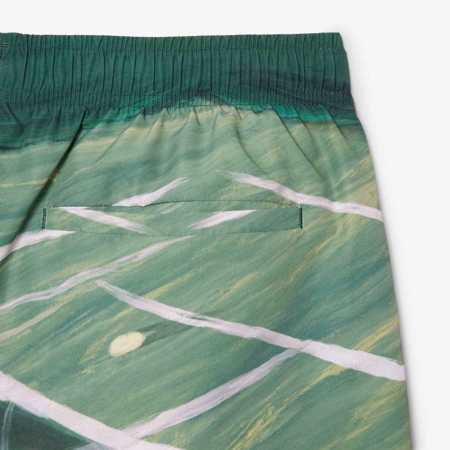 Short de bain imprimé - Vert