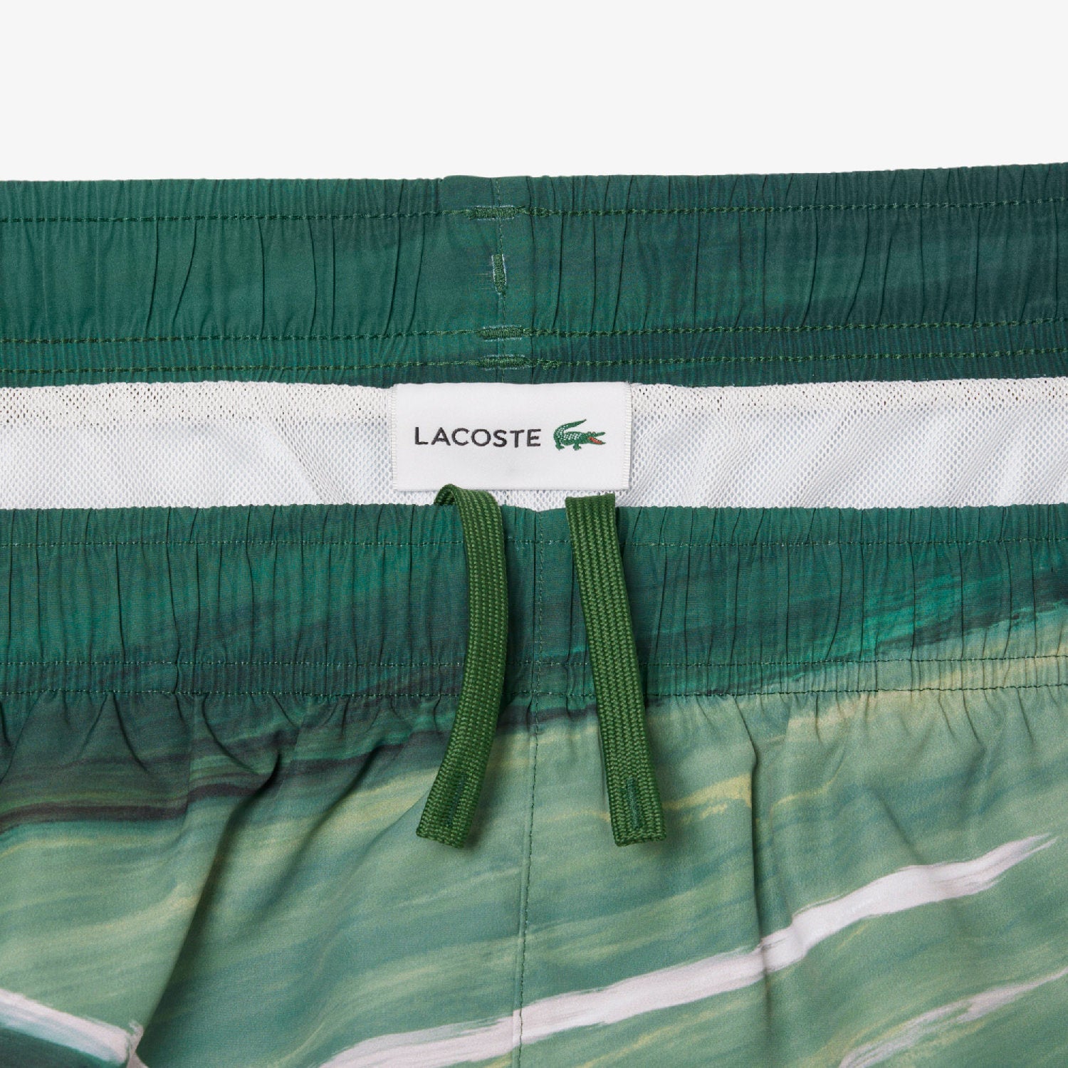 Short de bain imprimé - Vert