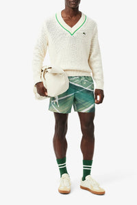 Short de bain imprimé - Vert