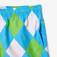 Short de bain mi-long jacquard - Argentine & Multicolor