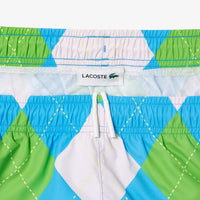 Short de bain mi-long jacquard - Argentine & Multicolor