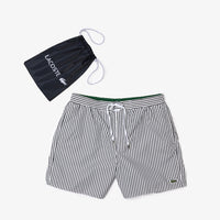 Short de bain rayé - Marine & Farine