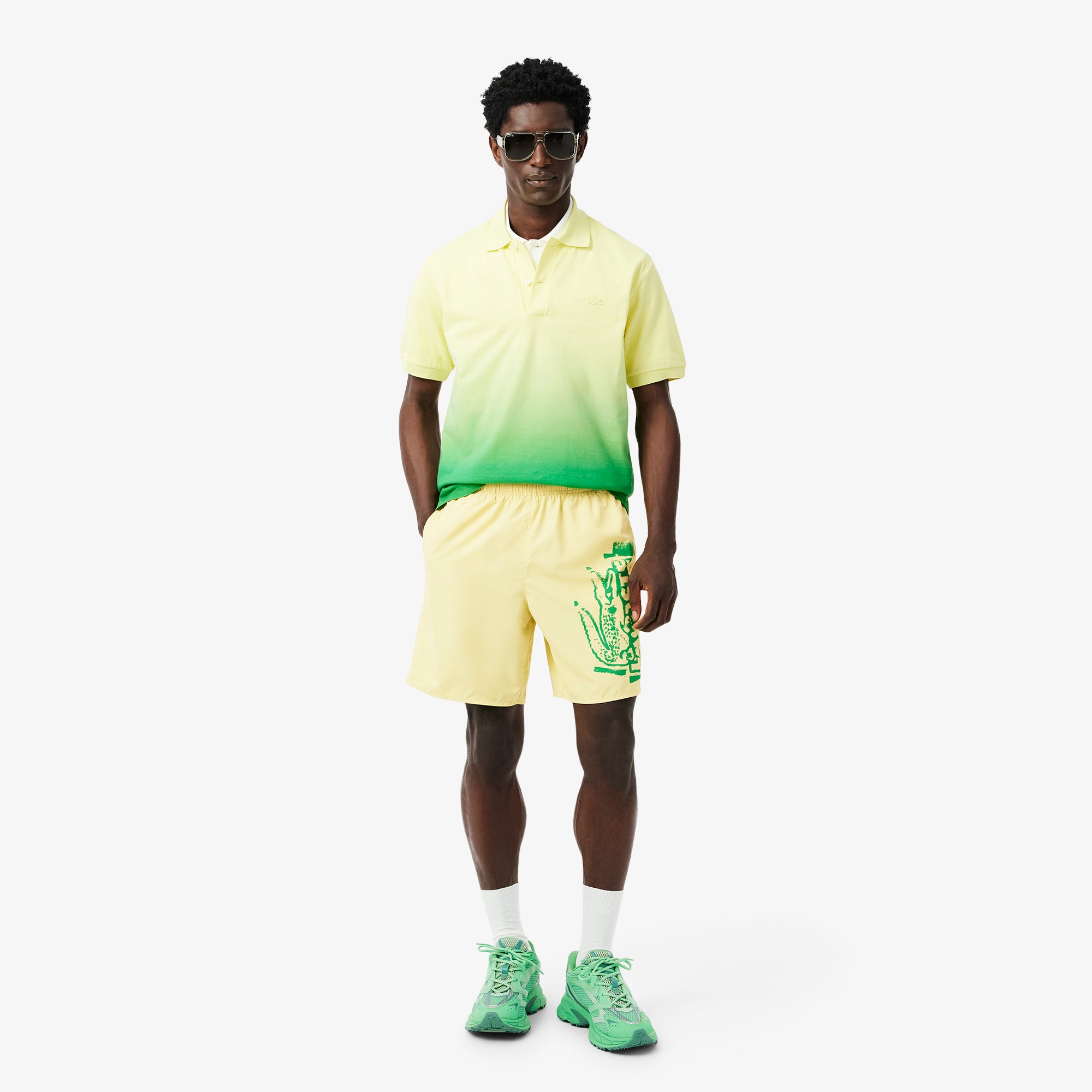 Bain - Jaune & Calathea