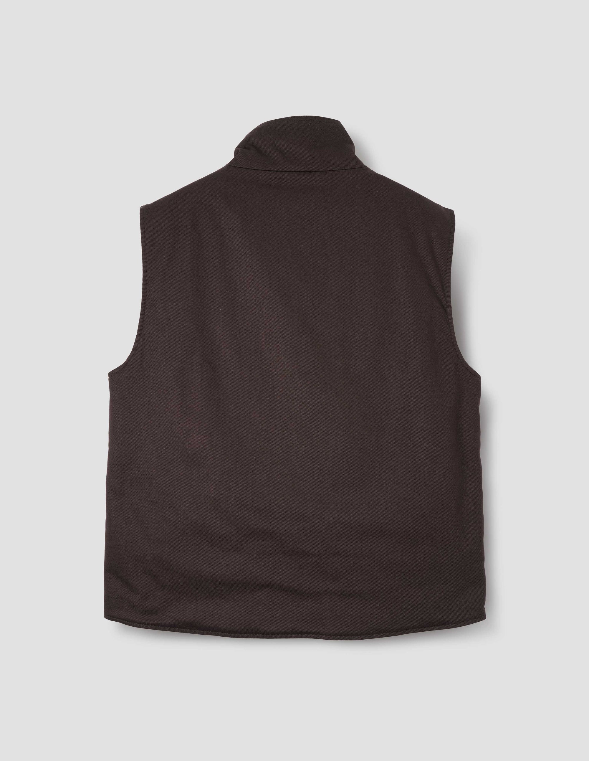 Gilet à poche zippée - Ebony