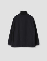 Veste en maille côtelée - Black