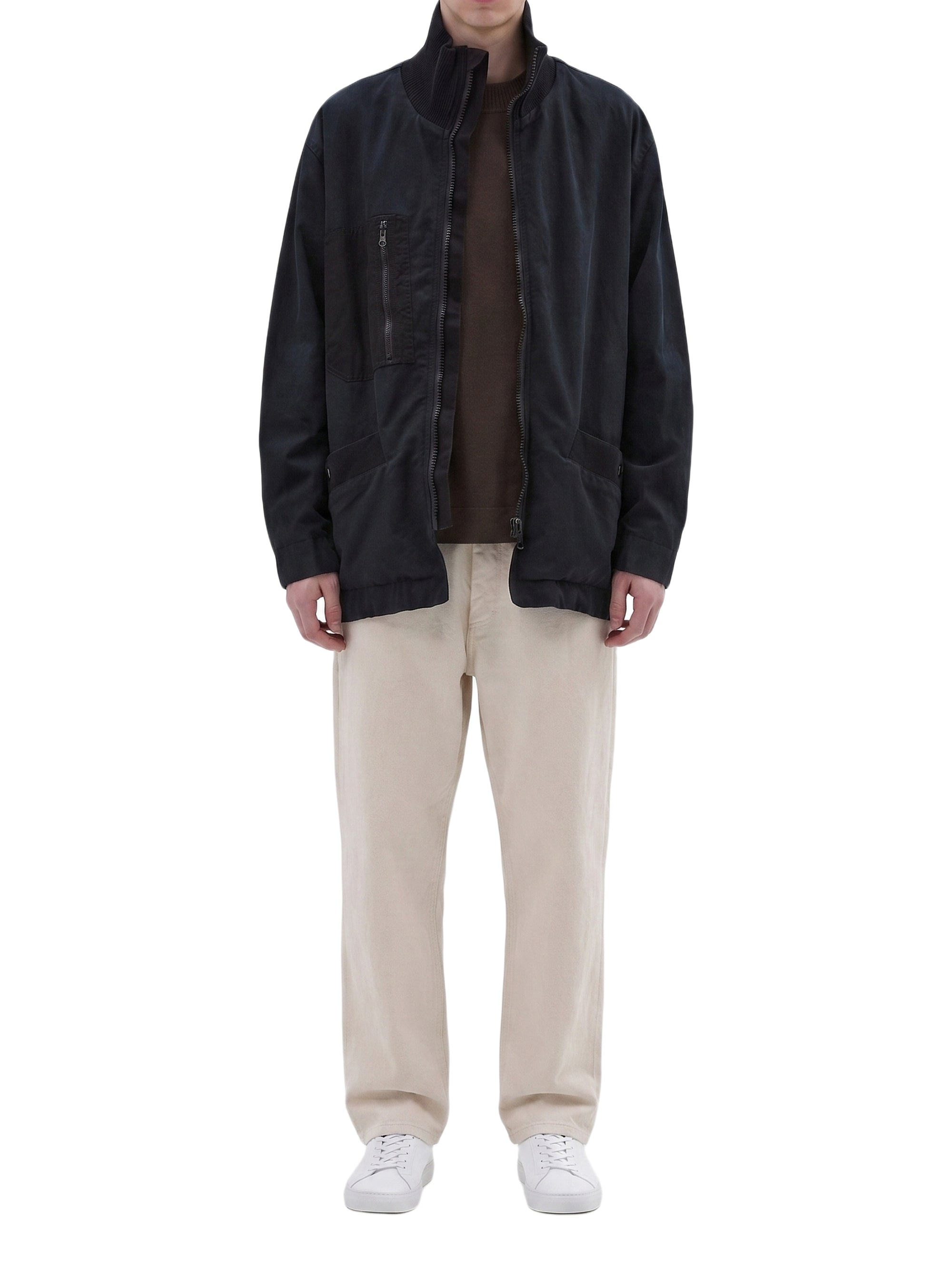 Oversized military jacket - Black