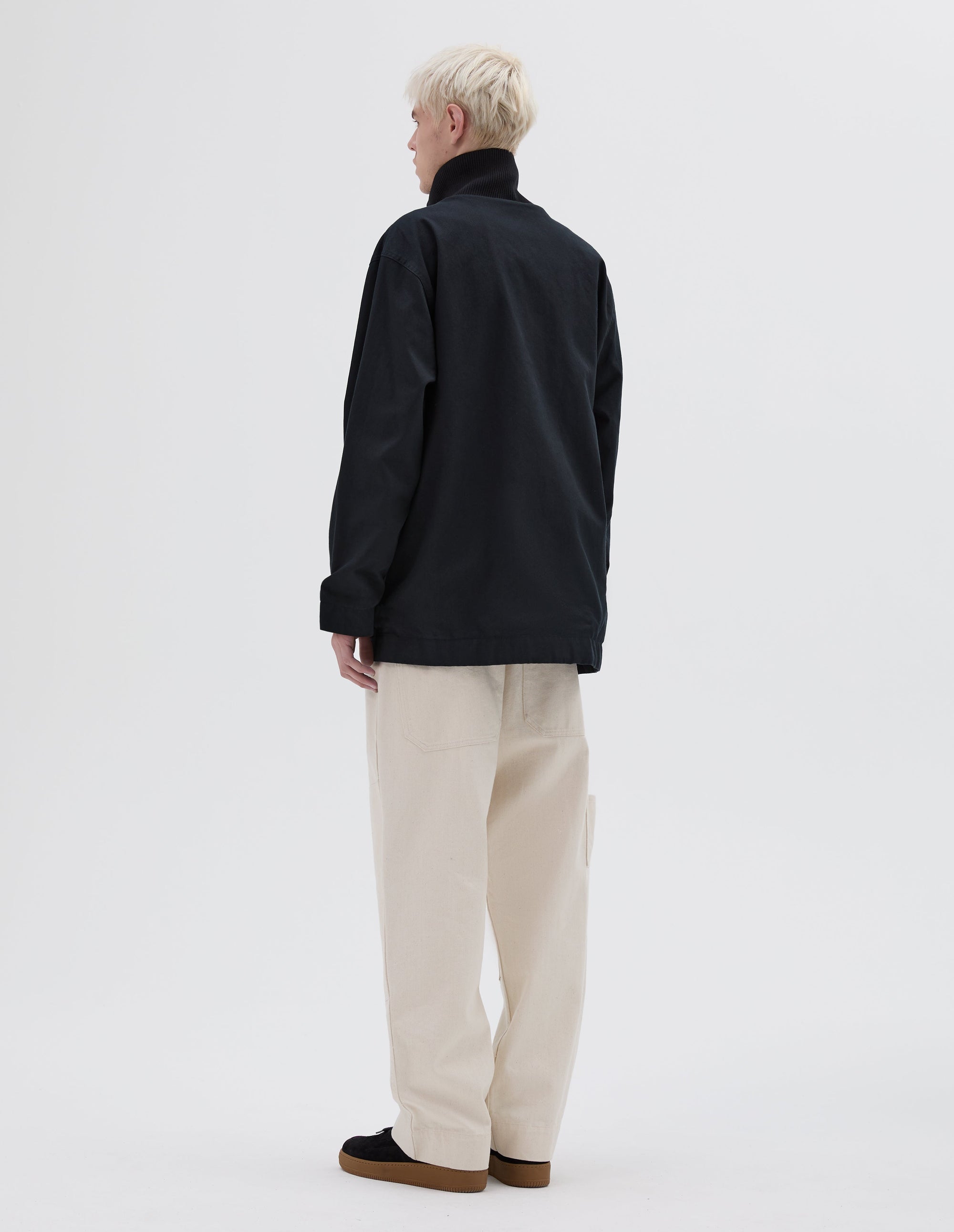 Veste en maille côtelée - Black