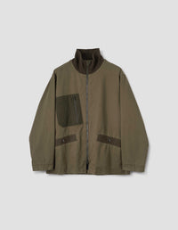 Veste en maille côtelée - Green